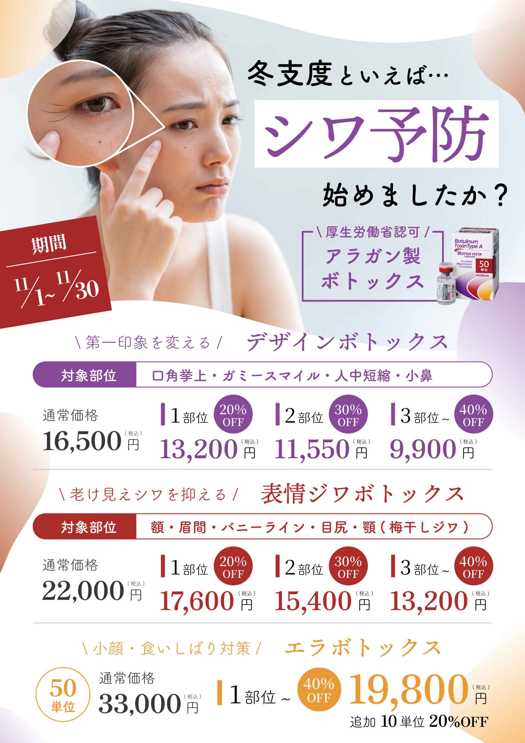 アラガンボトックスキャンペーン